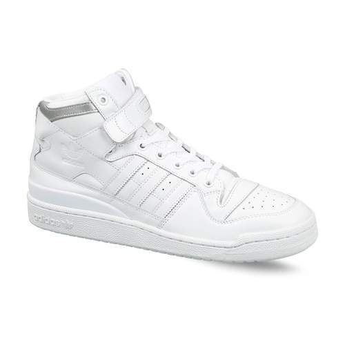 Adidas Men's Originals Forum Shoes (11- White, Silver) in
