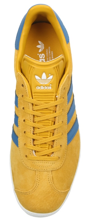 Adidas Men'S Originals Gazelle Low Shoes (ST Nomad Yellow, Core