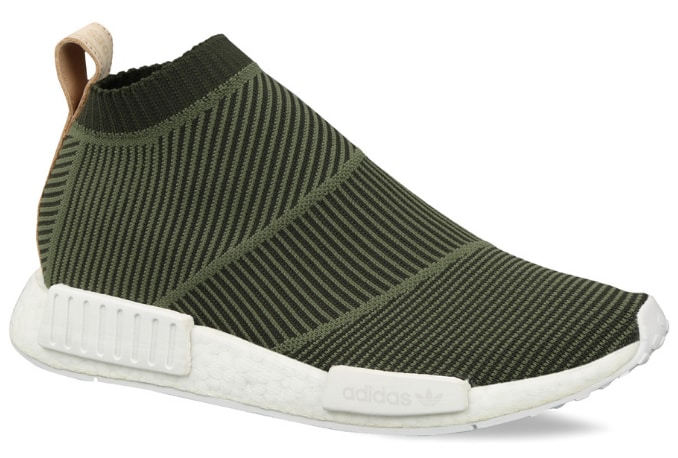 Adidas Men's Originals Nmd_CS1 Primeknit Shoes (Night Cargo, Base - Main Image