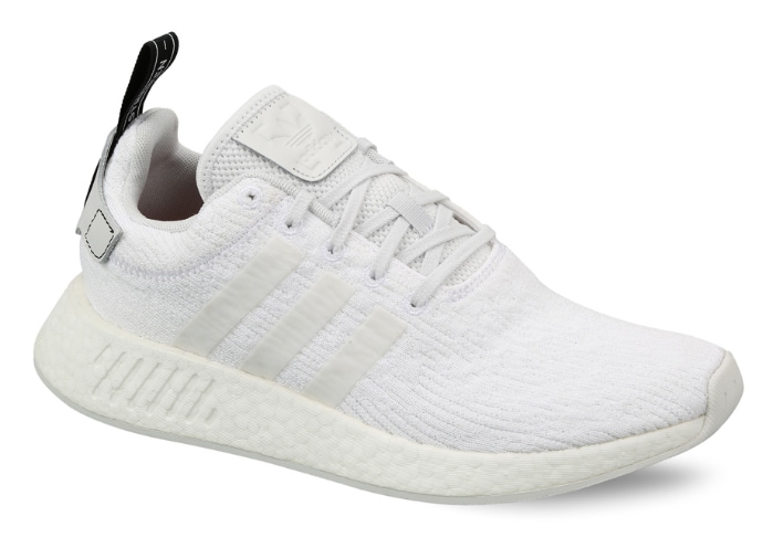 Adidas Men's Originals Nmd_R2 Low Shoes (Crystal White, Core Black