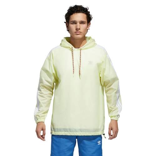 Adidas Originals Adidas Yellow And White Windbreaker Jacket Adidas