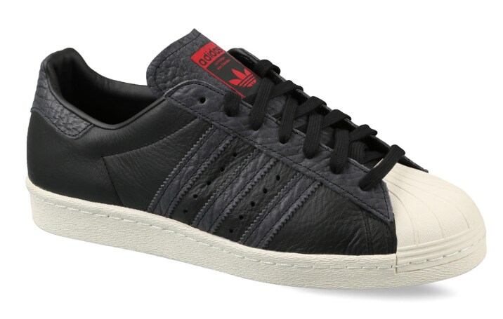 Adidas Men's Originals Superstar 80S Shoes (Core Black, Solar Red, Size -  6) in Delhi at  9,399 -  9,999 by Adidas Exclusive Store (Factory Outlet)  - Justdial