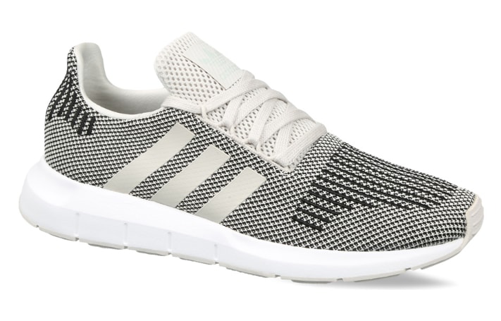 Adidas Men's Originals Swift Run Shoes (Talc, White, Size 11) in