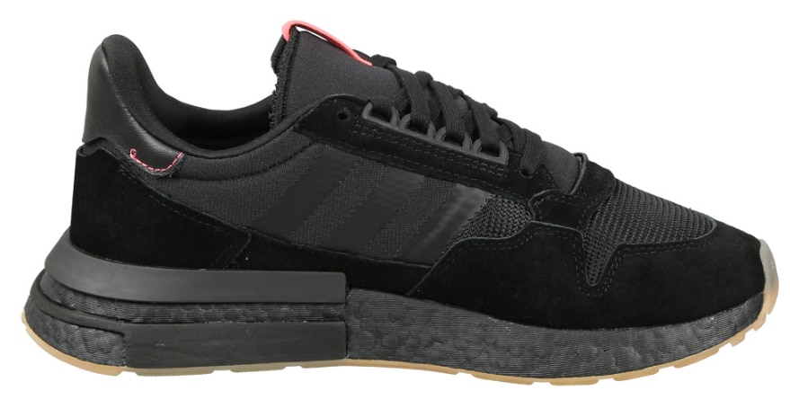 Adidas Men'S Originals Zx 500 Rm Shoes (Core Black, Flat Red, Size