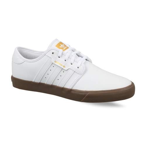 Adidas Men's Skateboarding Seeley Vulcanized Shoes (11- White