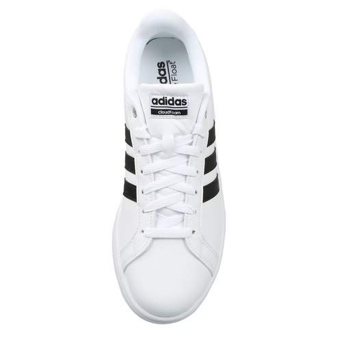 adidas Men s Sport Inspired Cloudfoam Advantage Shoes 11 White Core Black