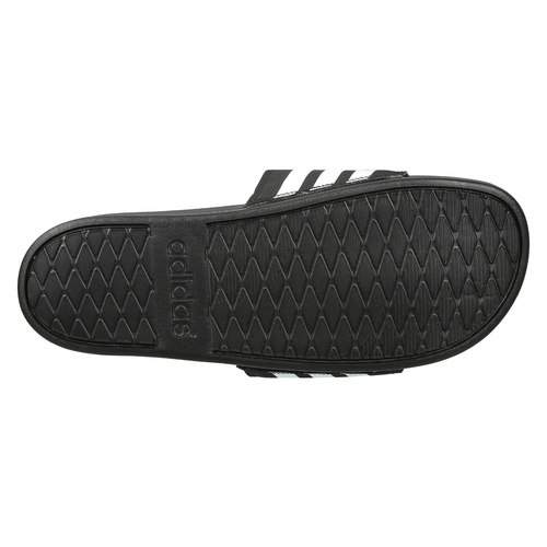 Adidas Men's Swim Adilette Cloudfoam Plus 3-Stripes Slides (10