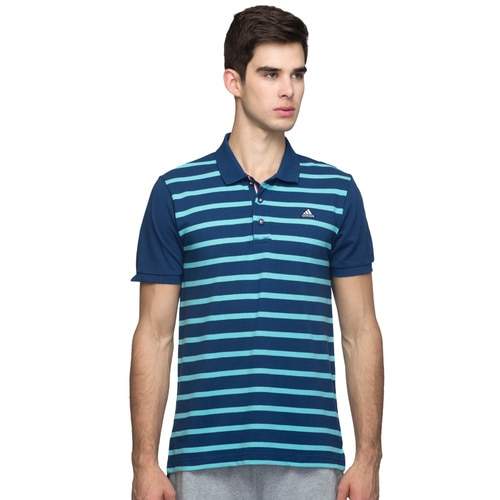 Adidas Tc Polo Men's T-Shirts (Size: 2XL, Blue, Green, BS3371) in