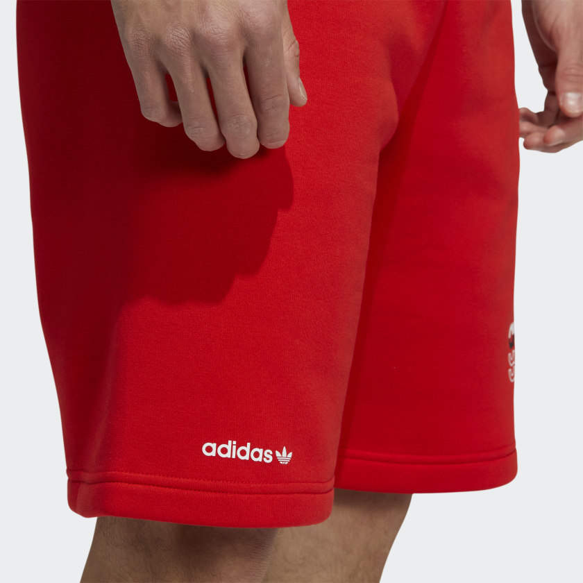 Adidas H31326 Logo Play Shorts (Red) in Bhubaneshwar at ₹ 4,323