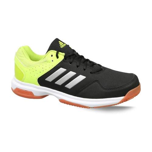 Adidas Mens Badminton Quick Force Indoor Shoes (Size: 6, Core Black, Silver  Metallic, Semi Solar Lime) in Delhi at  4,229 -  4,499 by Warrior Sports  India - Justdial