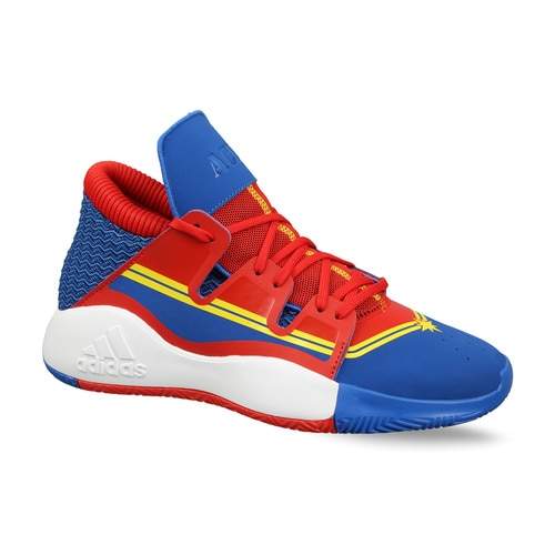 Adidas Mens Basketball Marvels Captain Marvel Pro Vision Shoes