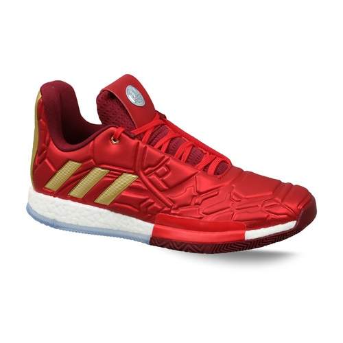 Adidas Mens Basketball Marvels Iron Man Harden Vol Shoes (Size