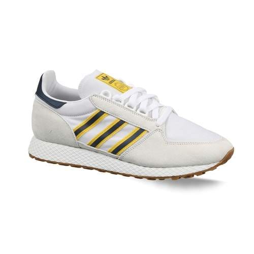Adidas Mens Originals Forest Grove Shoes (Size: 7, Crystal White