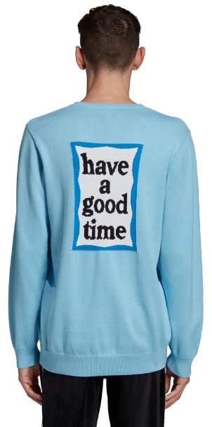 Adidas Mens Originals Hagt Summer Tops (Clear Blue, Size XL) in