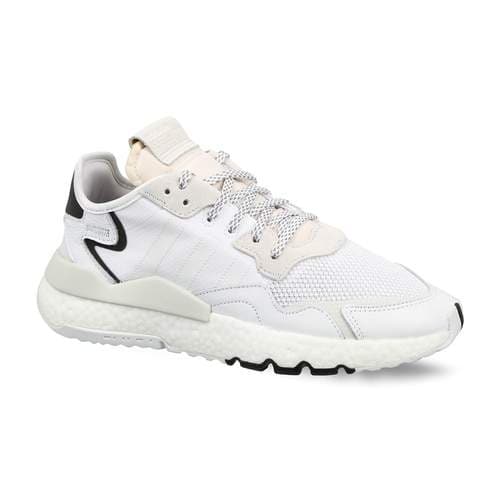Adidas Mens Originals Nite Jogger Shoes (White, Crystal White) in