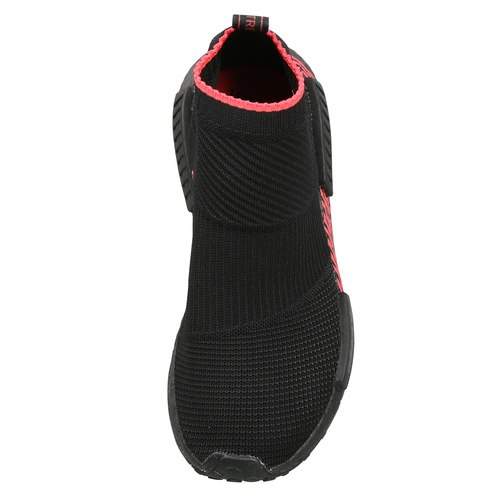 adidas nmd cs1 core black shock red