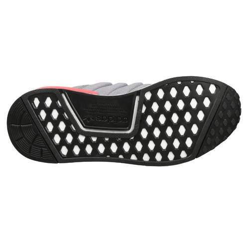 adidas nmd r1 grey four shock red