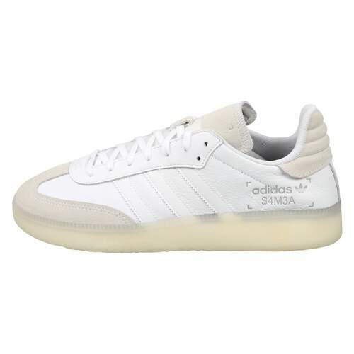 Adidas Mens Originals Samba Rm Shoes (Size: 11, White, Grey) in