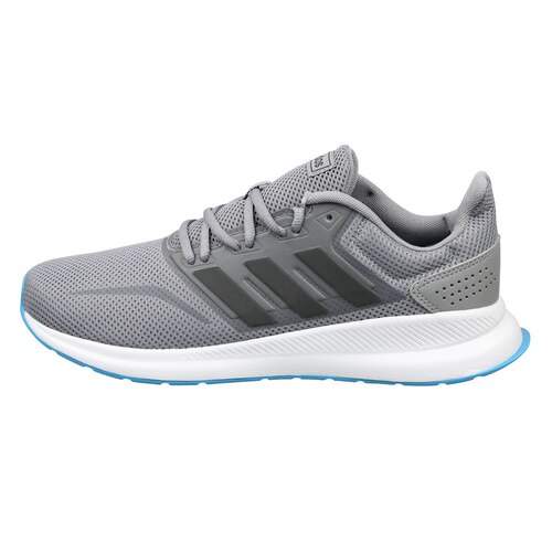 Adidas Runfalcon Men's Shoe (Size: 10, Grey Shock Cyan) in
