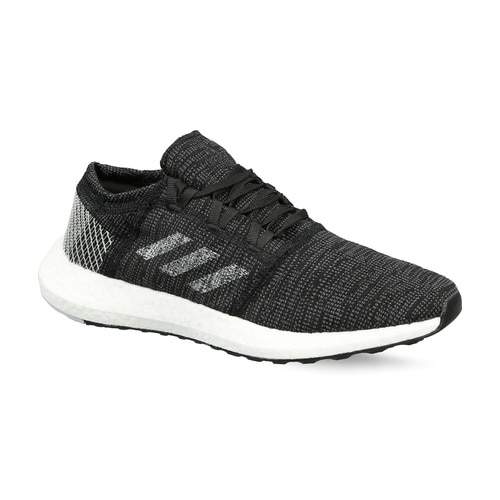 Adidas Mens Running Pureboost Go Mens Footwear (Core Black, Grey