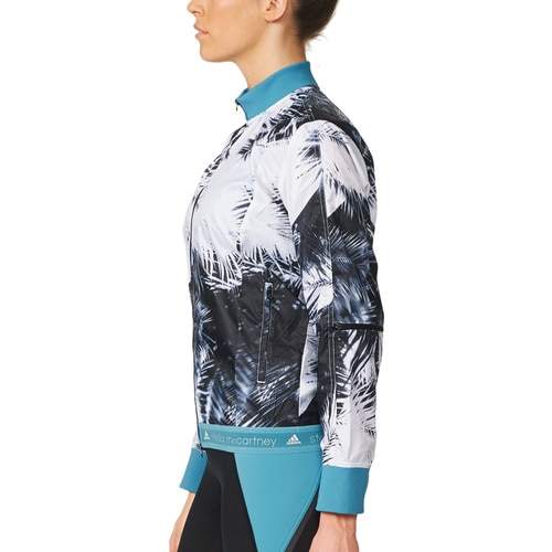 Adidas Run Palm Print Jacket (M- Black, White) in Delhi at