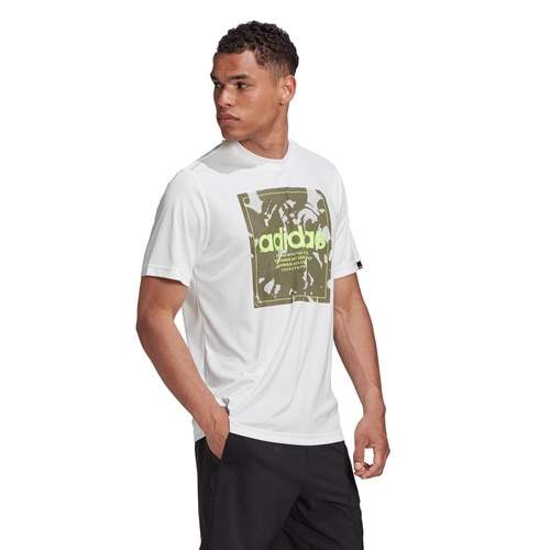 Adidas GD5875 Men's Sport Inspired Camouflage Box Tee (White) in Bikaner at  best price by Boy London - Justdial