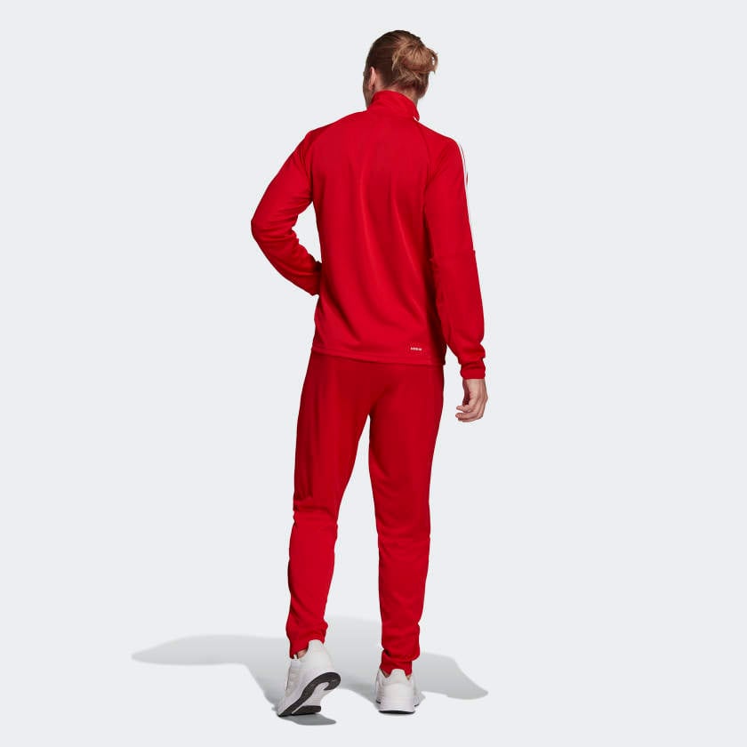 Adidas H28912 AEROREADY Sereno Cut 3-Stripes Tracksuit (Scarlet) in ...