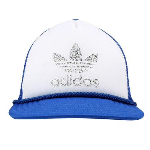 Adidas Unisex Originals Heritage Trucker Cap (OSFL- Blue, White