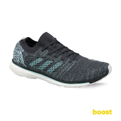 Adidas Unisex Running Adizero Prime Parley Shoes (11- Carbon, Blue - Main Image