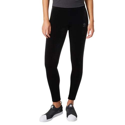 Adidas Women's Originals Legging Velvet Polyester Tights (44