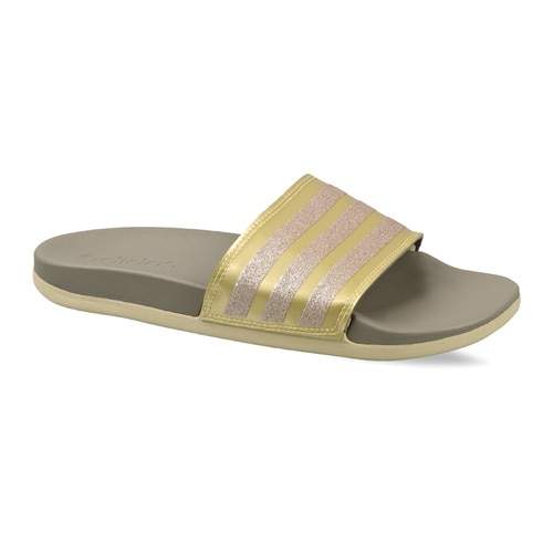 Adidas Women's Swim Adilette Comfort Slides (4- Gold, Brown) in Bangalore  at best price by New Asha Foot Wear - Justdial