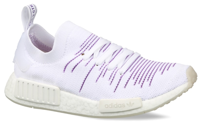 Purple Women's Nmd Swarovski Womens NMD R1 Lilac Light Purple