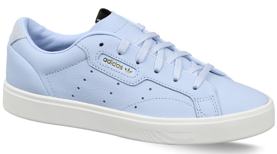 Adidas Womens Originals Sleek Womens Footwear (Periwinkle, Crystal