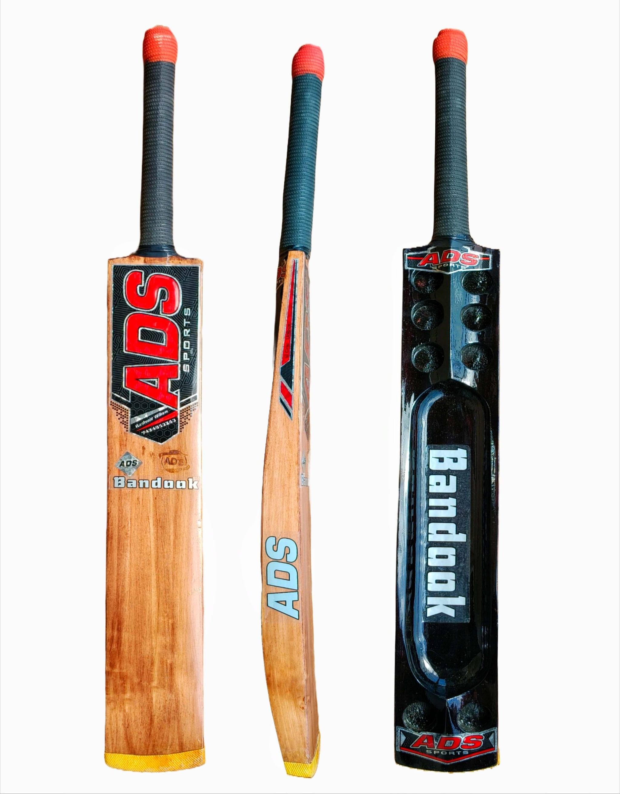 ADS Wooden Bandook Edition Hard Tennis Cricket Bat, Size-1-8 in  Neem-Ka-Thana at ₹ 2,000 - ₹ 6,000 / Pc by Ads Sports - Justdial