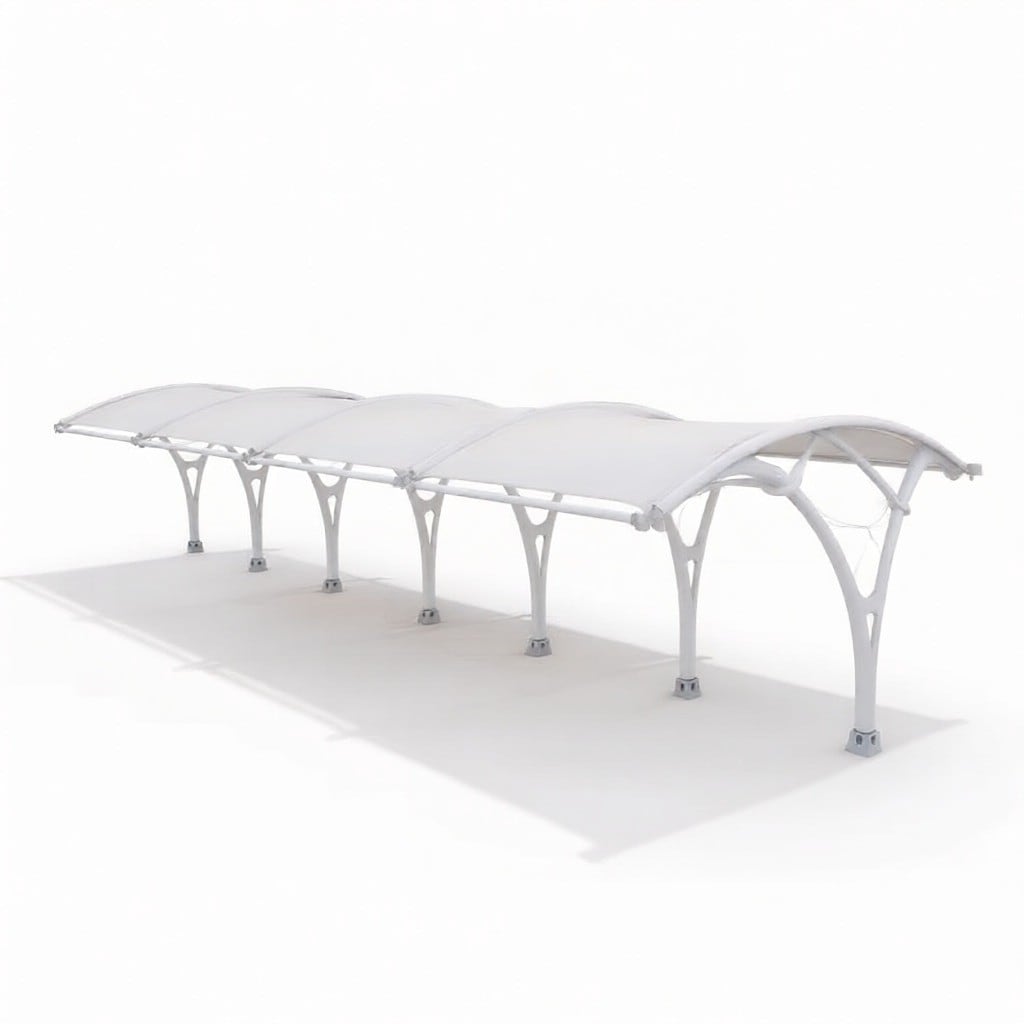 Advanced Tensile Structure, PVC/PTFE Membrane, Modular Steel Frame