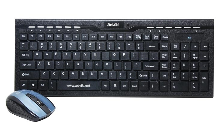 Advik Wireless Computer Key Board Ad Kbcm109 in Delhi - Dealers ...