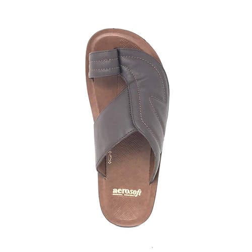 Aerosoft Flip Flops for Men (Softbrown, MP-2605) in Delhi at best