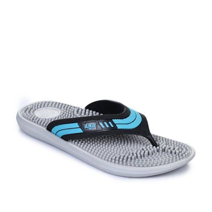 Liberty AHA ACCUPLUS1 Mens Slippers 9967001102 (Grey, UK) in