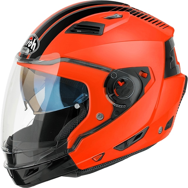 Buy Airoh Executive Stripes S Modular Face Helmet Orange Gloss (EXS32)  Online - Get Same day Delivery on Airoh Executive Stripes S Modular Face  Helmet Orange Gloss (EXS32) - Justdial Shop Online.