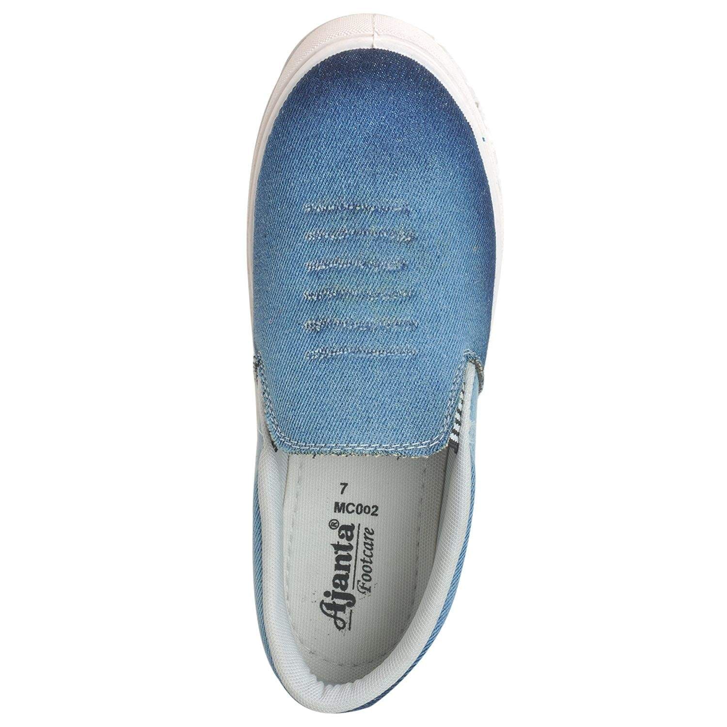 Ajanta Men's Casual Shoes (MC0002, Blue) in Deoghar-Jharkhand at