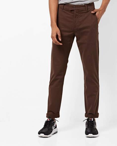 LEVIS 512 Tapered Fit Flat-Front Trousers (Brown) in Ghaziabad at best  price by Primus Factory Outlet - Justdial