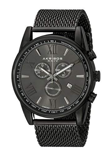 akribos xxiv black watch