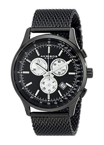 akribos xxiv black watch