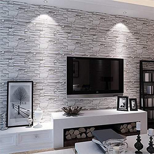 Buy Alcoa Prime 10m Roll 3d Faux Brick Wallpaper Removable Stone