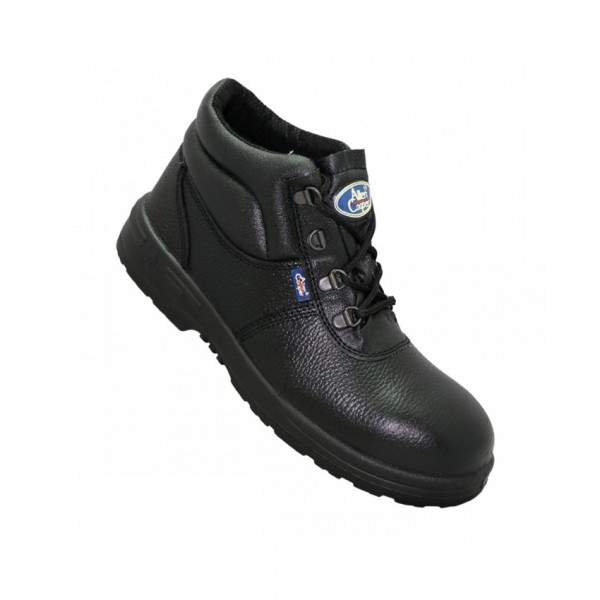Allen Cooper AC-1144 Men's Safety Shoes (Black) in Vapi at