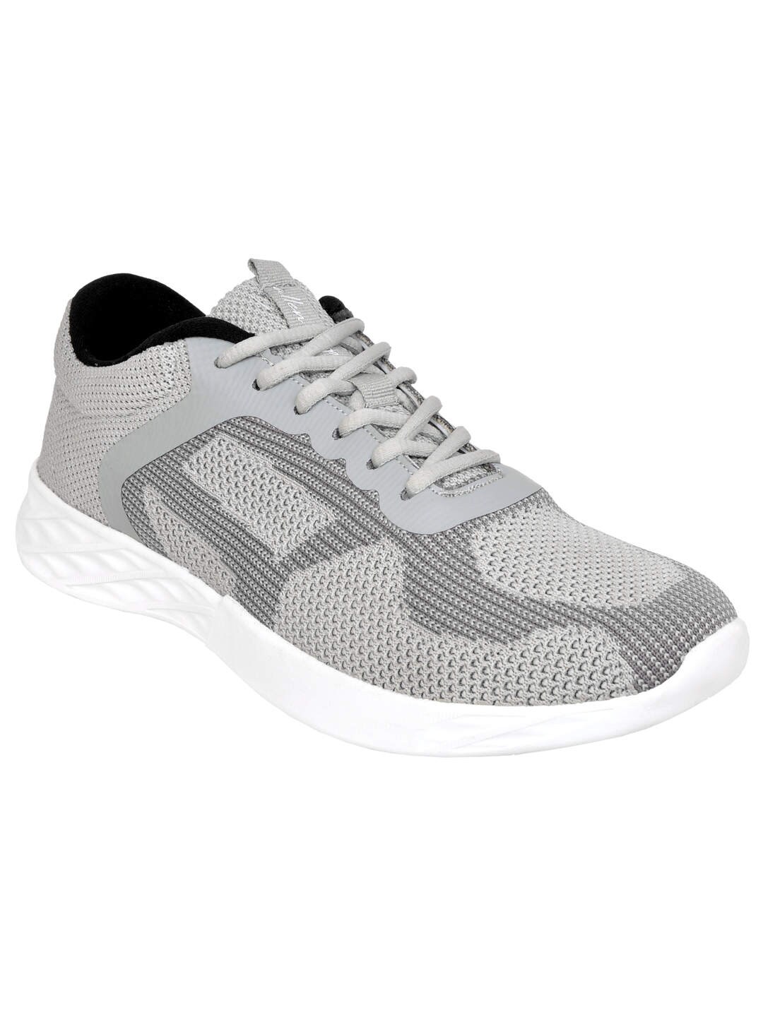 Allen Cooper Grey Sports Shoes in 