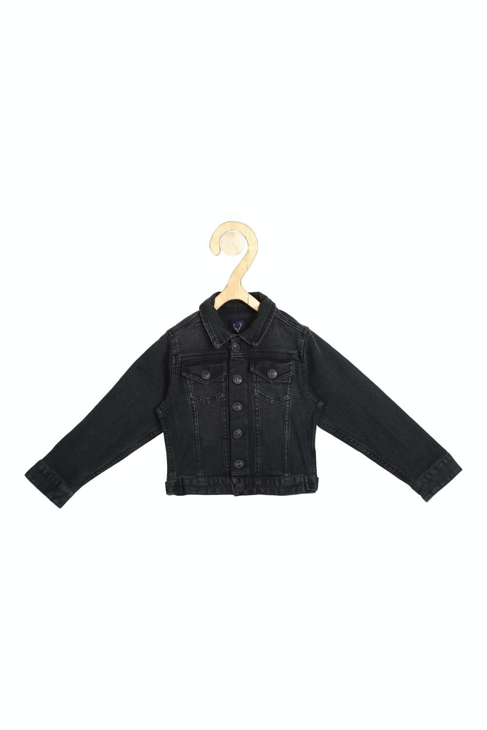 allen solly black jacket