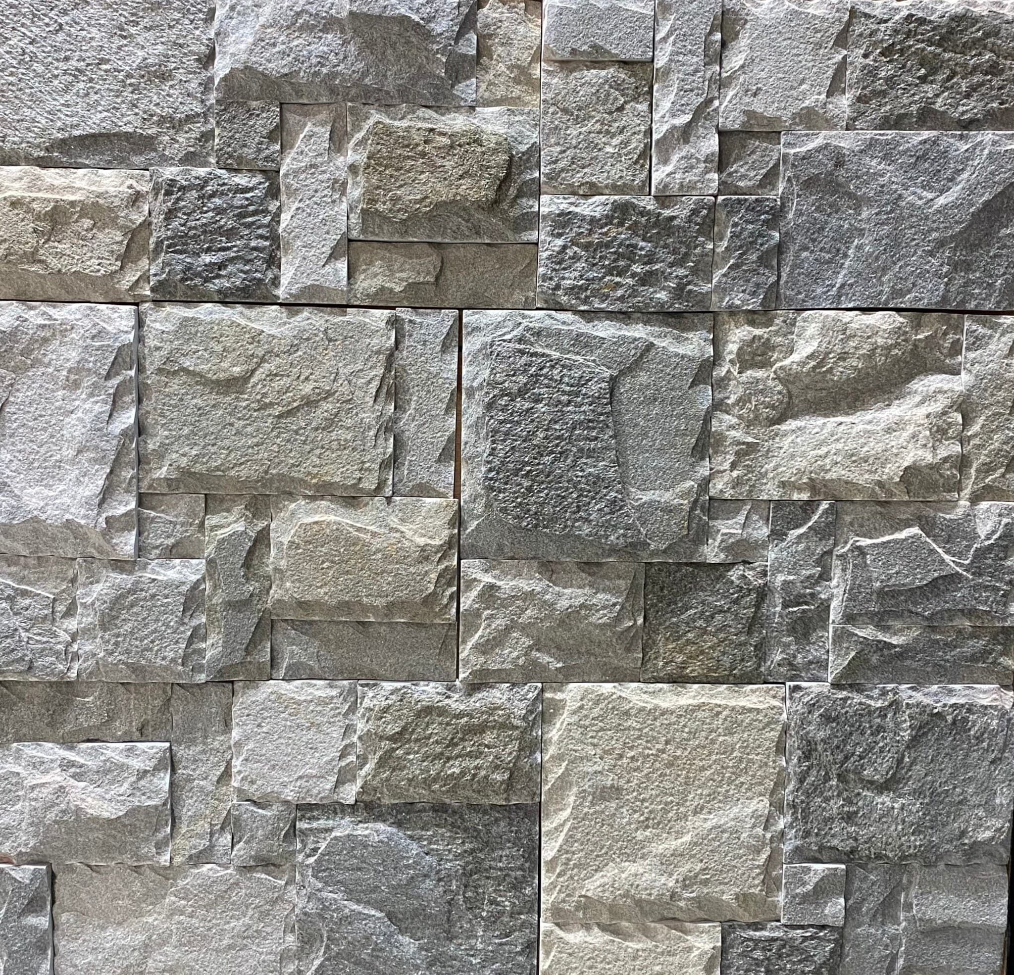 Alpine Grey Set Natural Stone Wall Cladding in Mohali at ₹ 135