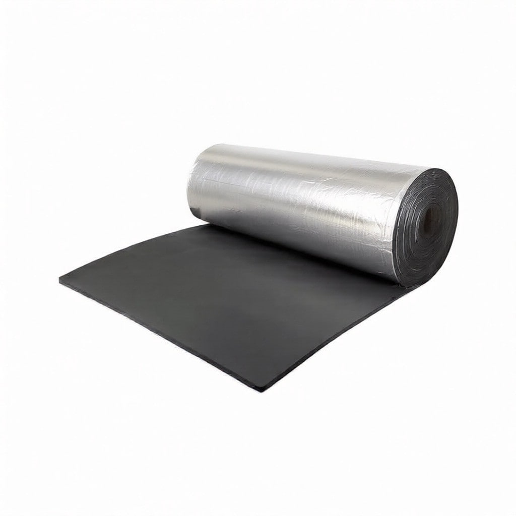 Aluminium Foil Laminated Butyl Rubber Sheet, Self-Adhesive Waterproofing Membrane