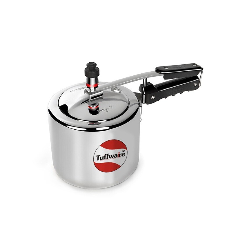 Tuffware Inner Lid Aluminium Induction Pressure Cooker (1 ltr) in